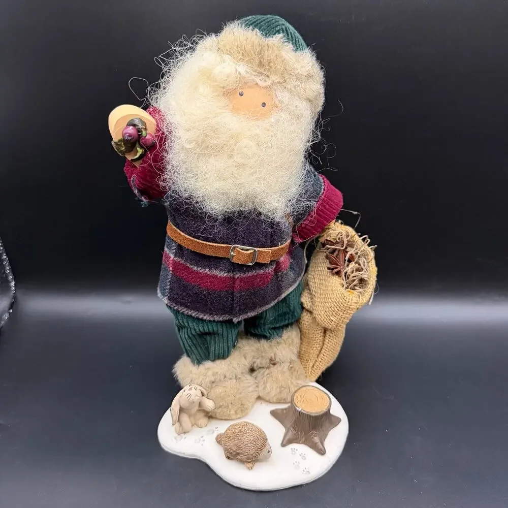 Vintage 1995 Lizzie High Santa St. Nicholas Doll Christmas Rare 10th Anniversary